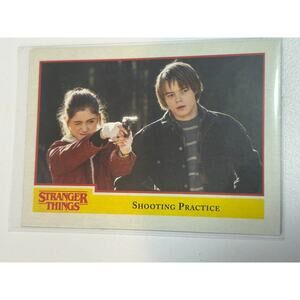 2018 Topps Stranger Things Season 1 BASE Card #67 / SHOOTING PRACTICE